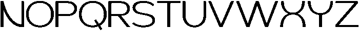 Geophy Light otf (300) Font UPPERCASE