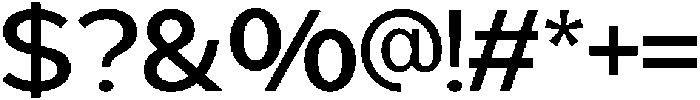 Geophy Medium otf (500) Font OTHER CHARS