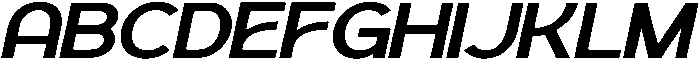 Geophy Semi Bold Italic otf (600) Font UPPERCASE