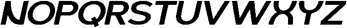Geophy Semi Bold Italic otf (600) Font UPPERCASE