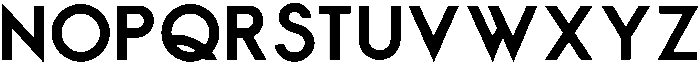 George Bold ttf (700) Font UPPERCASE