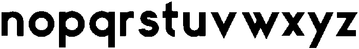 George Bold ttf (700) Font LOWERCASE