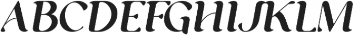 George Italic ttf (400) Font UPPERCASE