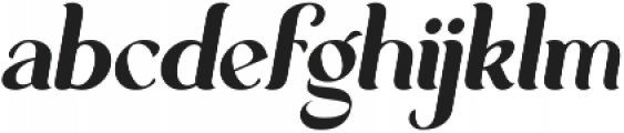 George Italic ttf (400) Font LOWERCASE