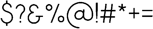 George Light ttf (300) Font OTHER CHARS