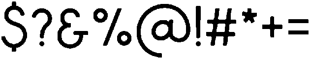 George Rounded Regular ttf (400) Font OTHER CHARS