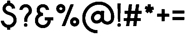 George Semibold ttf (600) Font OTHER CHARS