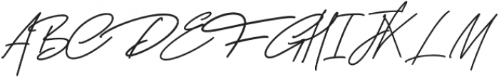 George Signature otf (400) Font UPPERCASE
