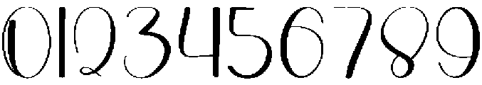 Georgeous Signature Regular otf (400) Font OTHER CHARS