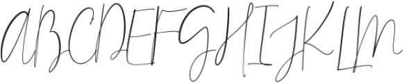 Georgia Script Regular ttf (400) Font UPPERCASE