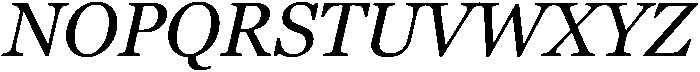 Georgia ttf (400) Font UPPERCASE
