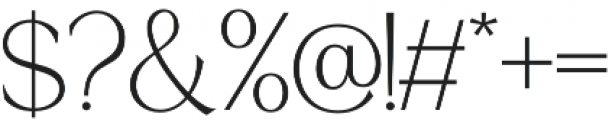 GeorgiaBallpark Serif otf (400) Font OTHER CHARS