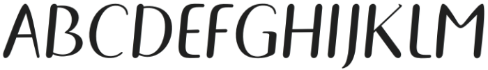 GeorgiaSANS-Italic otf (400) Font UPPERCASE