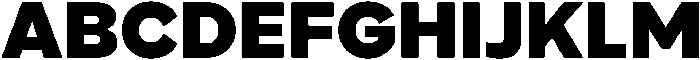 Geova Black ttf (900) Font UPPERCASE