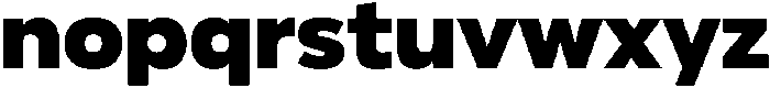 Geova Black ttf (900) Font LOWERCASE