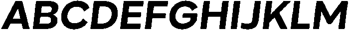 Geova Bold Oblique ttf (700) Font UPPERCASE