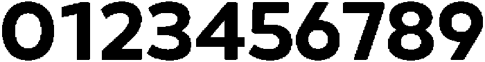 Geova Bold ttf (700) Font OTHER CHARS