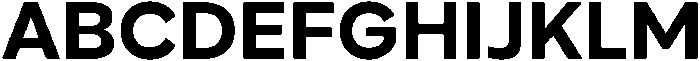 Geova Bold ttf (700) Font UPPERCASE