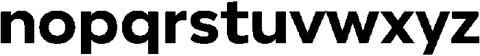 Geova Bold ttf (700) Font LOWERCASE
