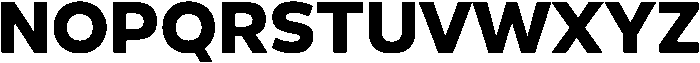 Geova Extra Bold ttf (700) Font UPPERCASE