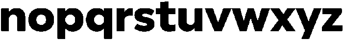 Geova Extra Bold ttf (700) Font LOWERCASE