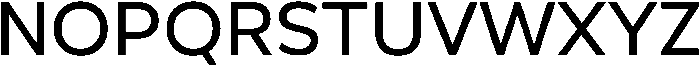 Geova Medium ttf (500) Font UPPERCASE