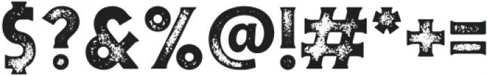 Geovano Serif Rough otf (400) Font OTHER CHARS
