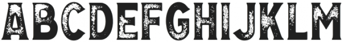 Geovano Serif Rough otf (400) Font LOWERCASE