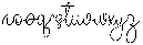 Geovany Regular otf (400) Font LOWERCASE