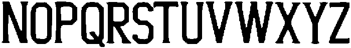 Gepo ttf (400) Font UPPERCASE