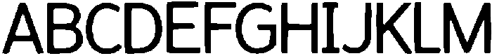 Gepocu ttf (400) Font UPPERCASE