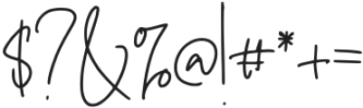 Geppista Signature Regular otf (400) Font OTHER CHARS