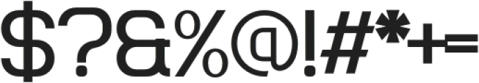 Gerald Sans otf (400) Font OTHER CHARS