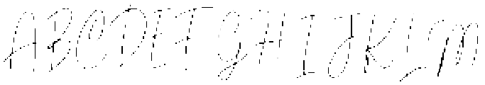 GeraldineAlt otf (400) Font UPPERCASE