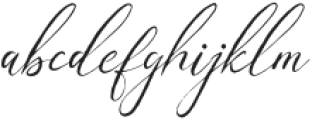 Geraldyn Brushko otf (400) Font LOWERCASE