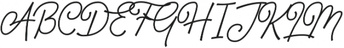 Geraldyne otf (400) Font UPPERCASE