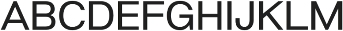 Geralnick Regular otf (400) Font UPPERCASE