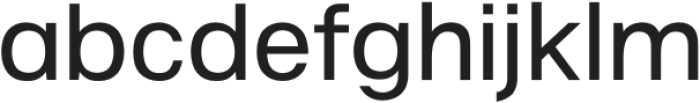 Geralnick Regular otf (400) Font LOWERCASE