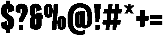 Geralts Bold otf (700) Font OTHER CHARS