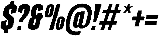 Geralts Italic otf (400) Font OTHER CHARS