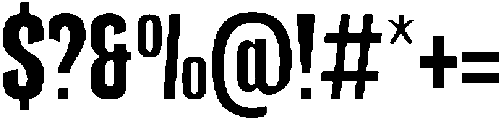Geralts Light otf (300) Font OTHER CHARS
