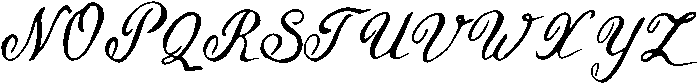 Geranium Regular otf (400) Font UPPERCASE