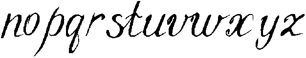 Geranium Regular otf (400) Font LOWERCASE