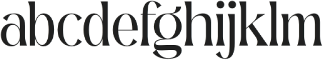 Gerant otf (400) Font LOWERCASE