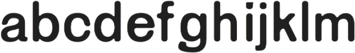 Gerard Round otf (400) Font LOWERCASE