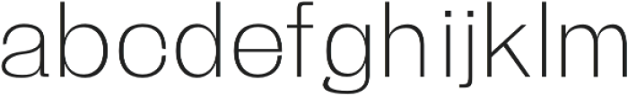 Gerard Thin otf (100) Font LOWERCASE