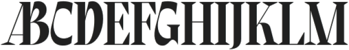 GerardHegarty-Regular otf (400) Font UPPERCASE