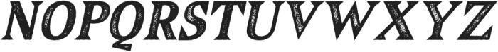 Gerfard Stamp Italic otf (400) Font UPPERCASE