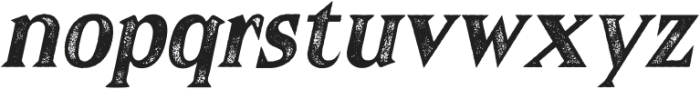 Gerfard Stamp Italic otf (400) Font LOWERCASE
