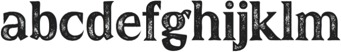 Gerfard Stamp otf (400) Font LOWERCASE